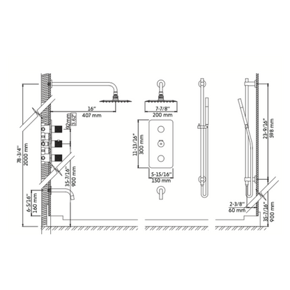 FUME Shower Kit